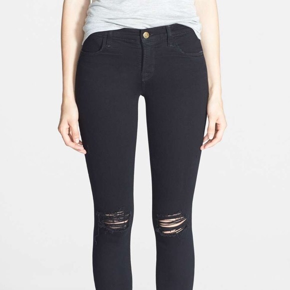 J BRAND Super Skinny Blackout, size 31 - Picture 5 of 5